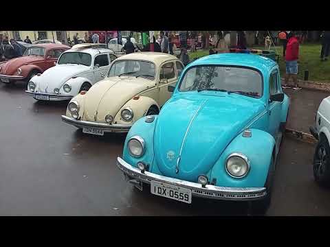 Encontro de carros antigos em São Pedro do Sul - RS