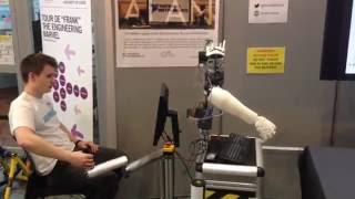 Robotic Arm Replicating Human Arm Movements - Leeds Festival of Science