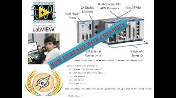 How to start with NI cRIO 9082
