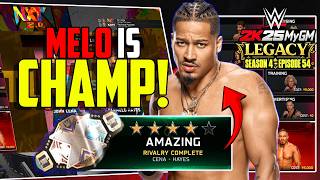 Кармело Хейз сверг Джона Сину!? | WWE 2K25 MyGM Legacy - S4E54