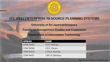 ERP Video Based Assignment