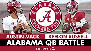 Alabama Football Gets A TRIPLE Dose Of News On QB Battle Between Austin Mack & Keelon Russell