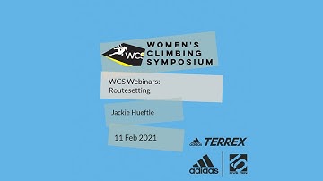 WCS Webinars: Routesetting with Jackie Hueftle