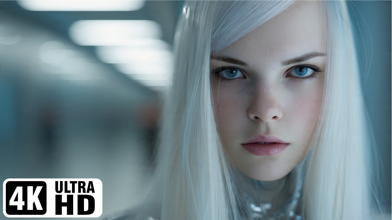 Android Girl | Beautiful Humanoid Androids Girls Year 10125 | Sci-Fi | Future | 4K Part 31