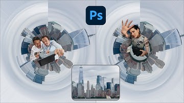 Tiny Planet Effect in Photoshop | photoshop full tutorial for beginners