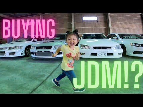 Buying a Japanese Sports Car! GT-R? Supra? Evo? STi? NSX? RX7? Which one will it be!? (Eng sub)