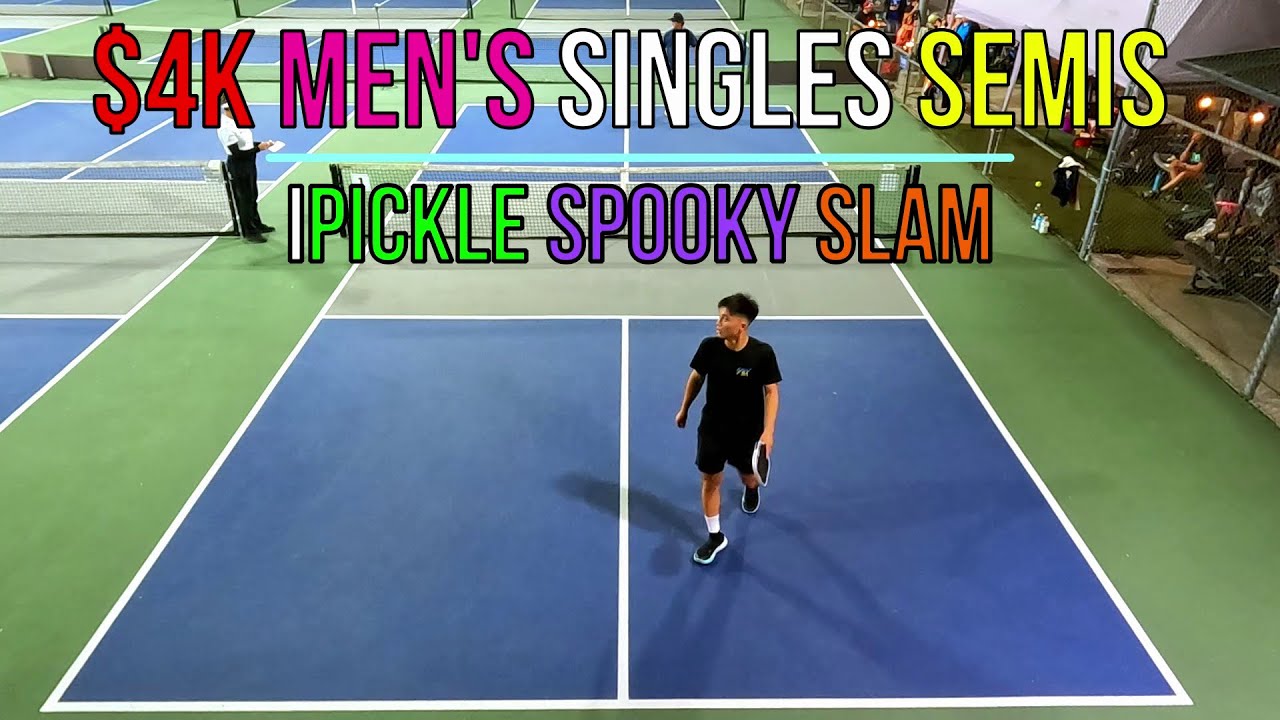 $1.5K Men’s Open Singles Semifinal | Luc Pham(5.4) vs Matt Mead(5.1) — iPickle Spooky Slam Duel