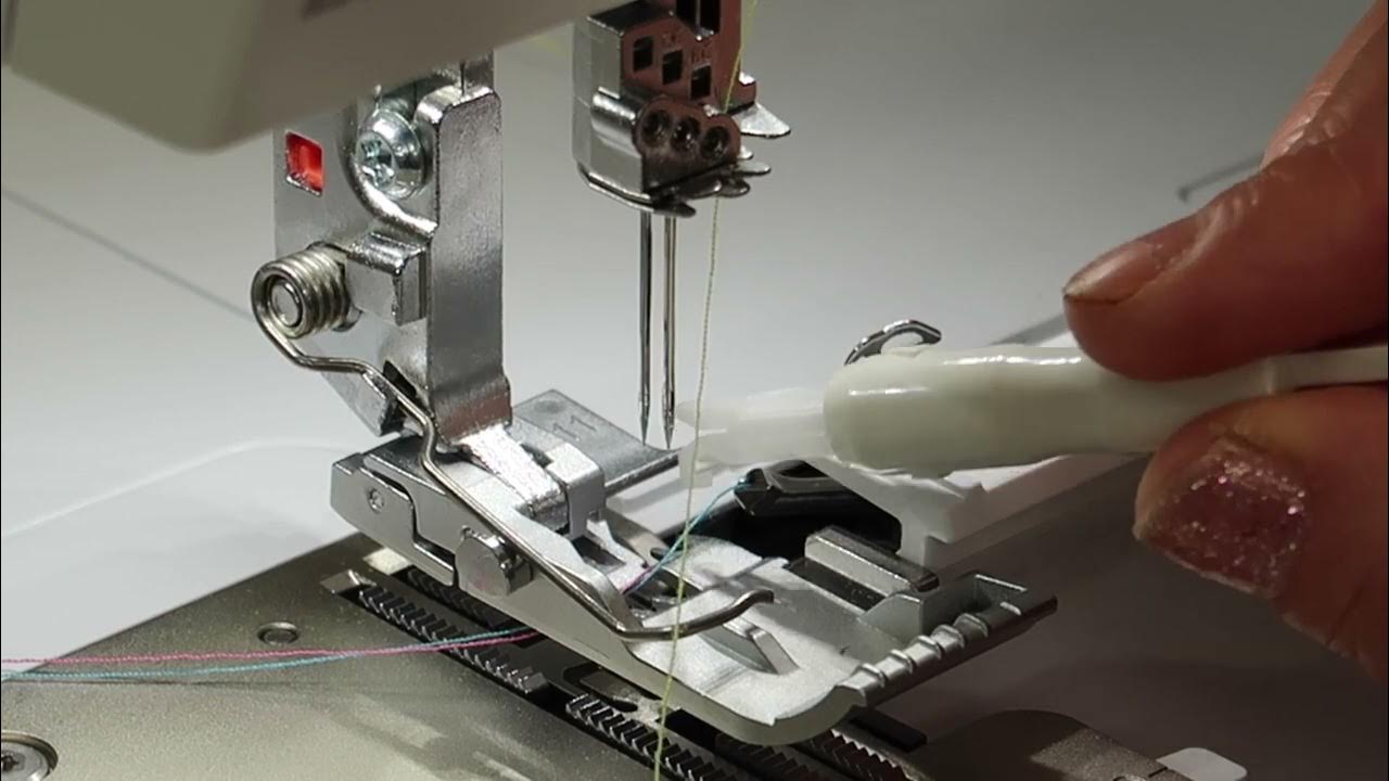 BERNINA L890 Needle Threader YouTube