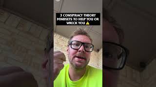 THERE ARE THREE TYPES OF CONSPIRACY THINKERS.
