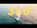 360 VR Immersive Sailing Across the Atlantic Ocean ASMR | Expedition Evans