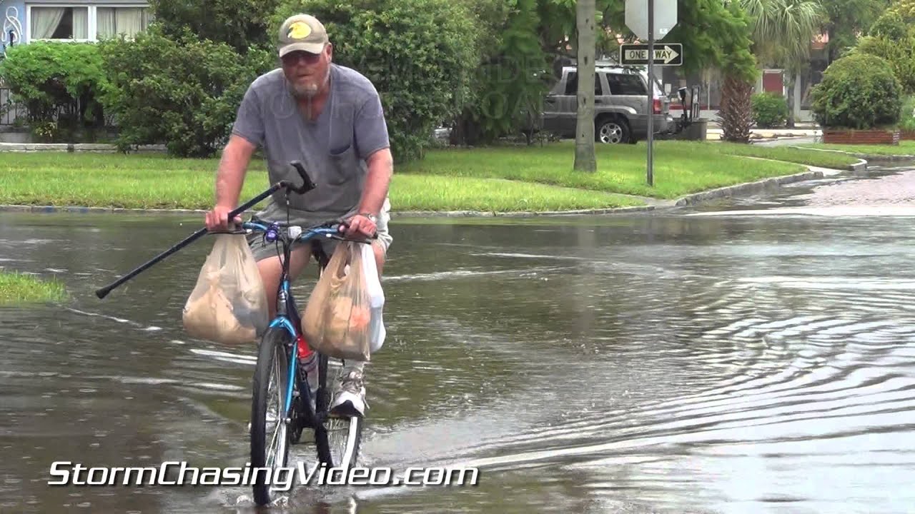8/8/2015 Tampa Bay Florida Heavy Rain B-Roll