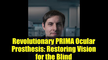 Revolutionary PRIMA Ocular Prosthesis: Restoring Vision for the Blind | Max Hodak Interview