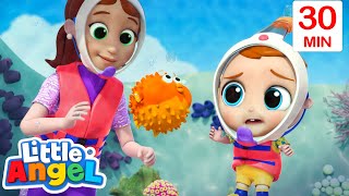 Ocean Song  | Fun Sing Along Songs by @LittleAngel Playtime