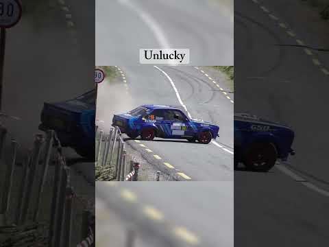 Unreal Rally Moment – Ford Escort Goes Wild!🤯#rallying #rally