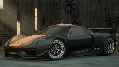 NFS The Run - Porsche 918 RSR (Concept) "NFS Edition"