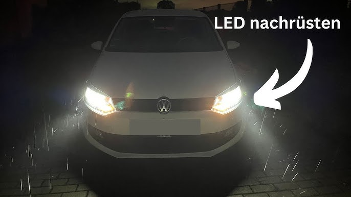 Einbau Philips Ultinon Pro6000 LED-H7 im VW Polo 6R