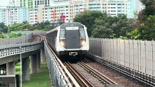 (Got Replaced) R151 967/968 (T407) arriving at Marsiling (➡️Jurong East A) #r151 #smrt