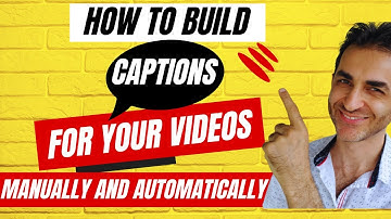 Build Subtitles (Captions) for Your Videos with an SRT File | Manual & AI Method