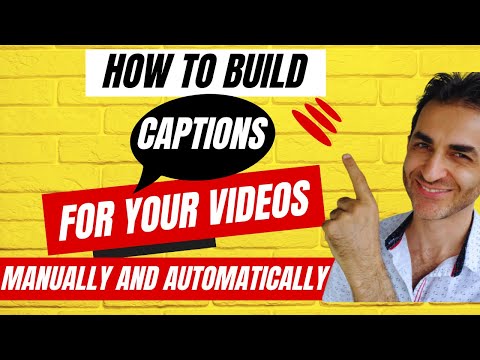 Build Subtitles (Captions)