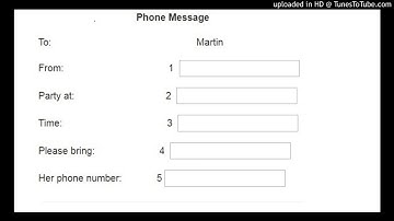 Luyện thi tiếng anh A2(KET) Listening part 3 - Test 1/24