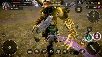 ORC KING ; Assassin - version A #2 Evil Lands ( Online Action RPG ) Android Gameplay