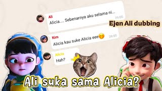 Does Ali have a crush on Alicia? // Ejen Ali dubbing