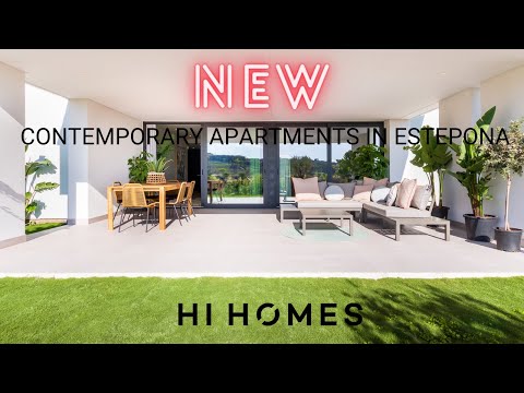 Brand New Contemporary Apartments For Sale In Estepona