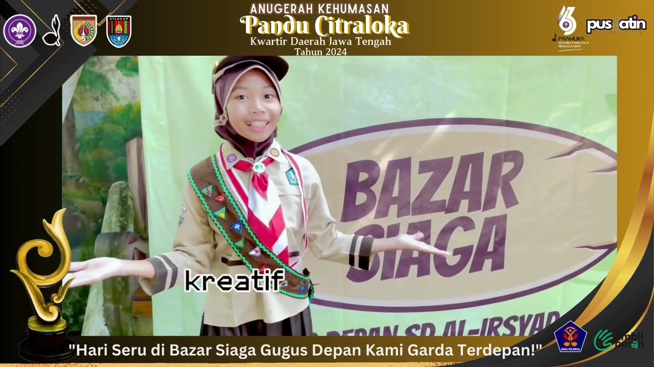 VLOG - Hari Seru di Bazar Siaga Gugus Depan Kami Garda Terdepan - AL IRSYAD 02 KWARCAB CILACAP