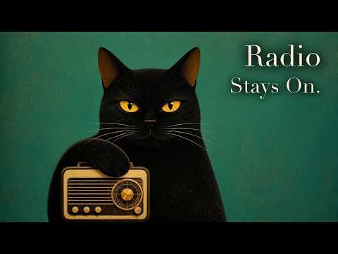 Radio Stays On. – Vintage Noir Jazz for Late Nights, Old Records & Warm Company