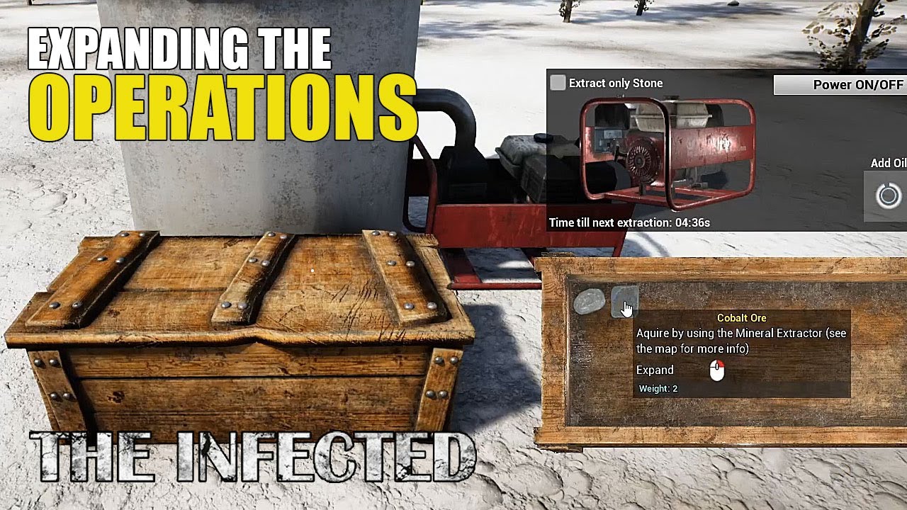 Expanding Mineral Extractor Operations | The Infected Gameplay | S3 EP12