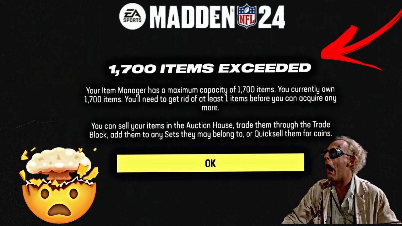 How To Clean Out Your Madden 24 Ultimate Team Item Binder Fast and Efficient