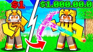 Thumbnail for 1$ vs 1.000.00$ PICKAXE u Minecraftu
