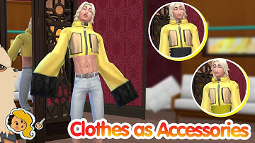 Sims 4 how to Create Clothes as Accessories