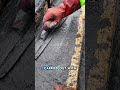 This worker is carrying out the finishing process on concrete that is still wet#shorts #construction