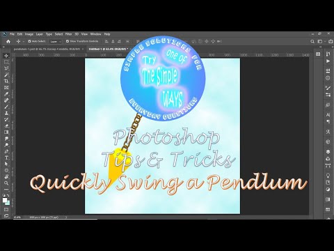 Video 102 Swing a pendulum easy and Quickly in Photoshop
