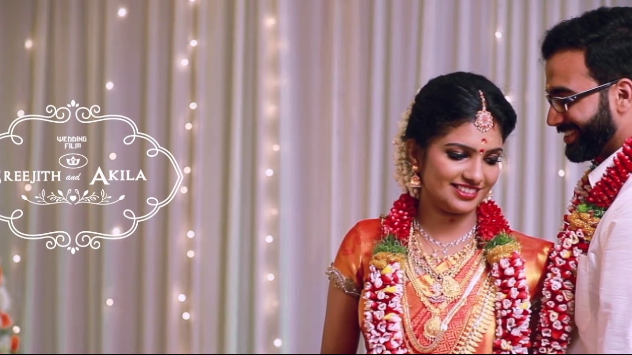 Sreejith  AkilaKerala Wedding HighlightsClips WeddingsKannane kanney song  Viswasam28122018