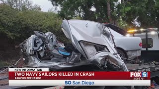 2 Navy Sailors Killed In Rancho Bernardo Crash