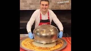 CZN Burak Pizza Video | Turkish bbq Beef Tikka Pizza | Turkish Food
