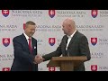 TK B. Kollára a R. Sulíka Téma: Vyhlásenie k spolupráci do volieb  NR SR 2027