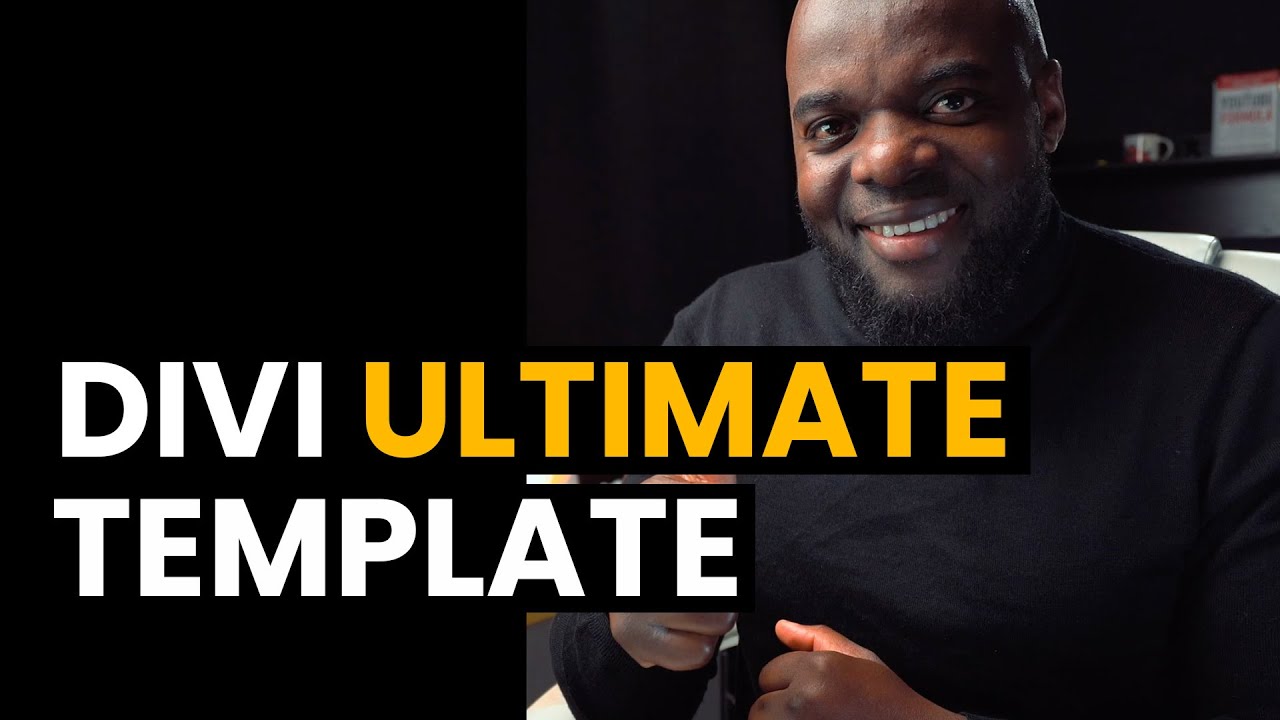 Why You Need The Divi Ultimate Template to Build Websites Faster - YouTube