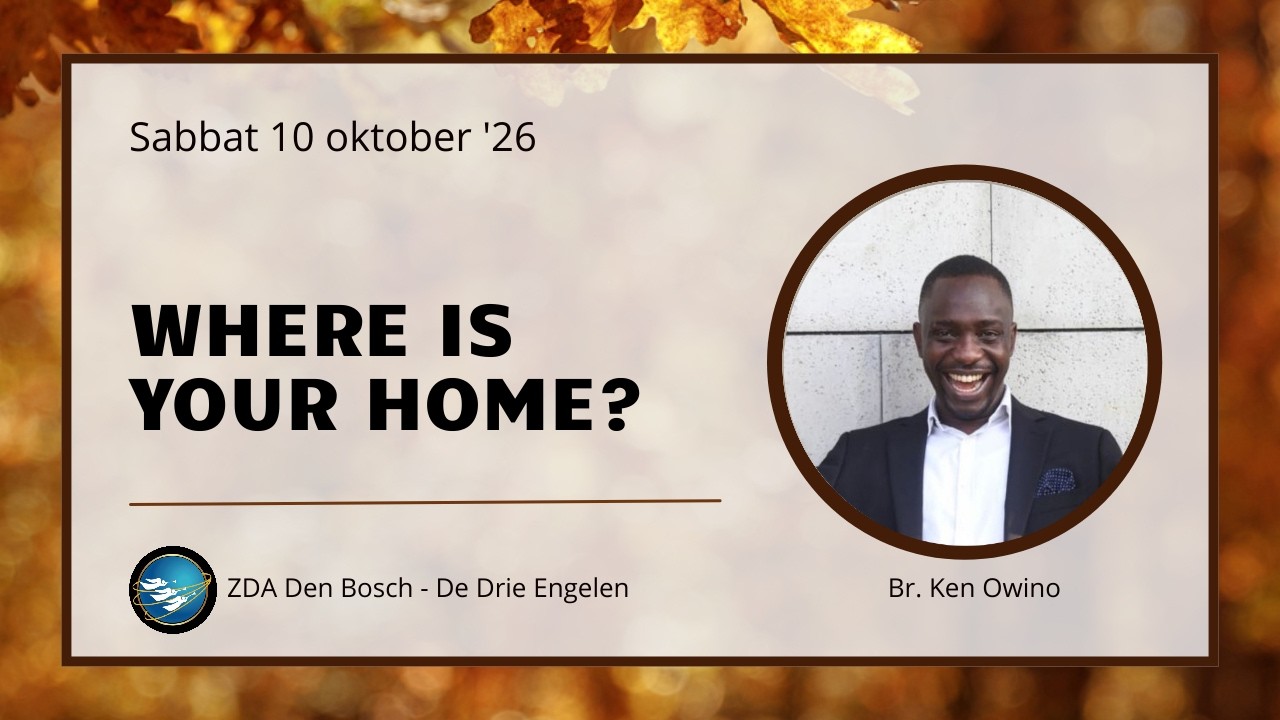 "Where is your home?" - Br. Ken Owino