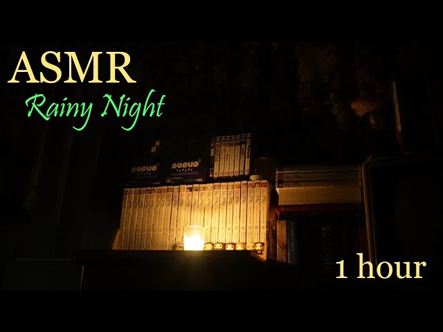 A Rainy Night in King Bozo's Room | ASMR Sleep Aid, Rain Sounds, Breathing, Heartbeats, loop-able