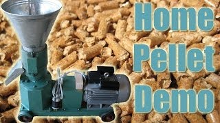 LIVE DEMO! - Make Pellets at Home with Pellet Pros