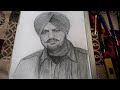 Sidhu Moosewala Drawing ✏️| Tribute to Sidhu Moose Wala🕊️| 29|5|22💔 #sidhumoosewala #drawing