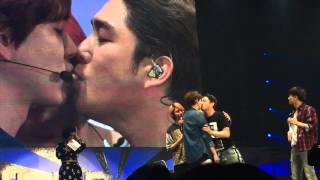 160319 Super Cdan In Bangkok  Kangin Kyuhyun Pepero Game