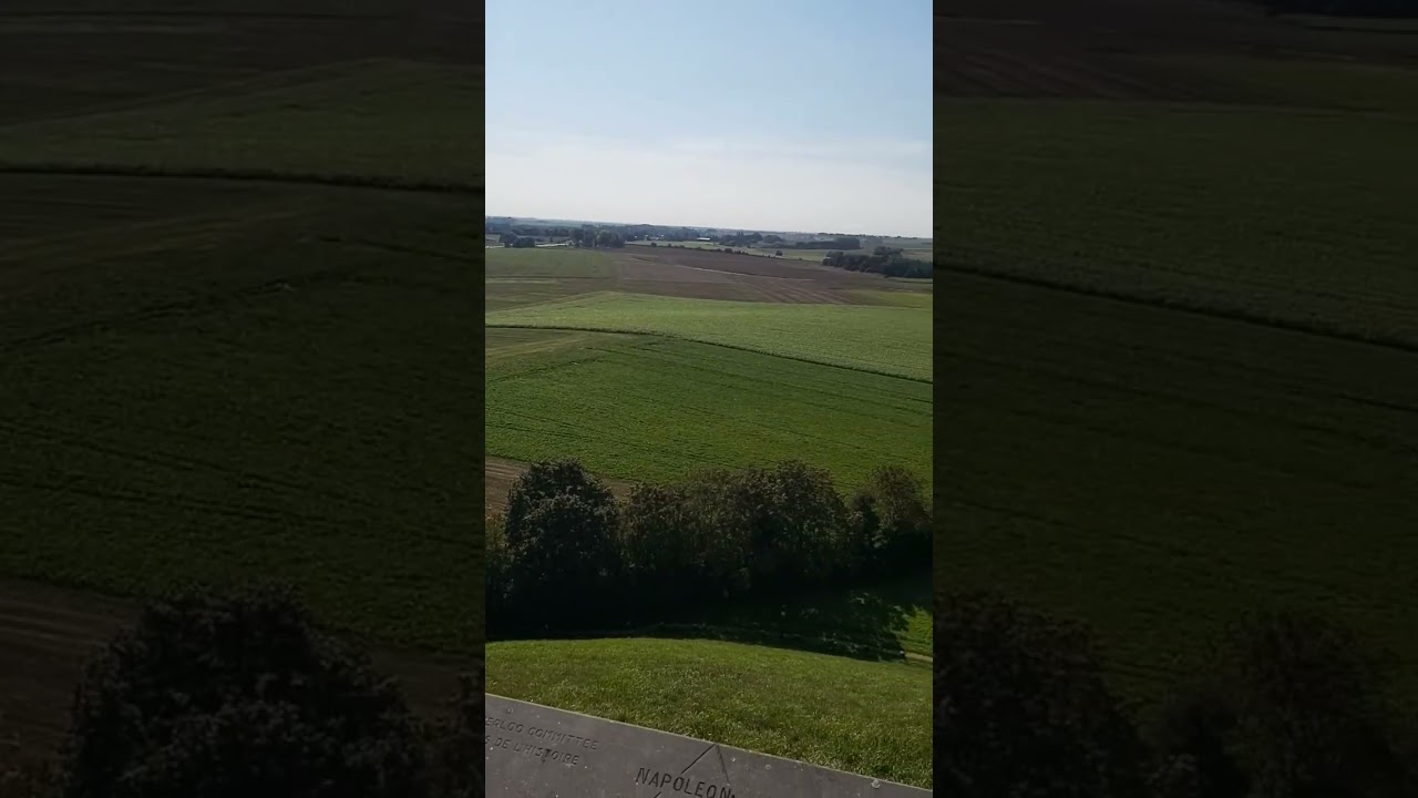 Waterloo Battlefield from the Lion Mound | Storm of Steel Wargaming