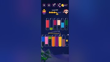 water sort puzzle - Get color level 599