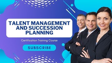 Talent Management and Succession Planning Certification Training Course