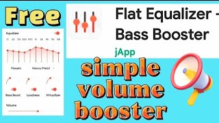 free volume booster app with equalizer and bass booster screenshot 3