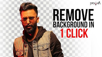 Remove the Background in 1 Click | A Quick and Easy Photoshop Tutorial By Mr. Pravish